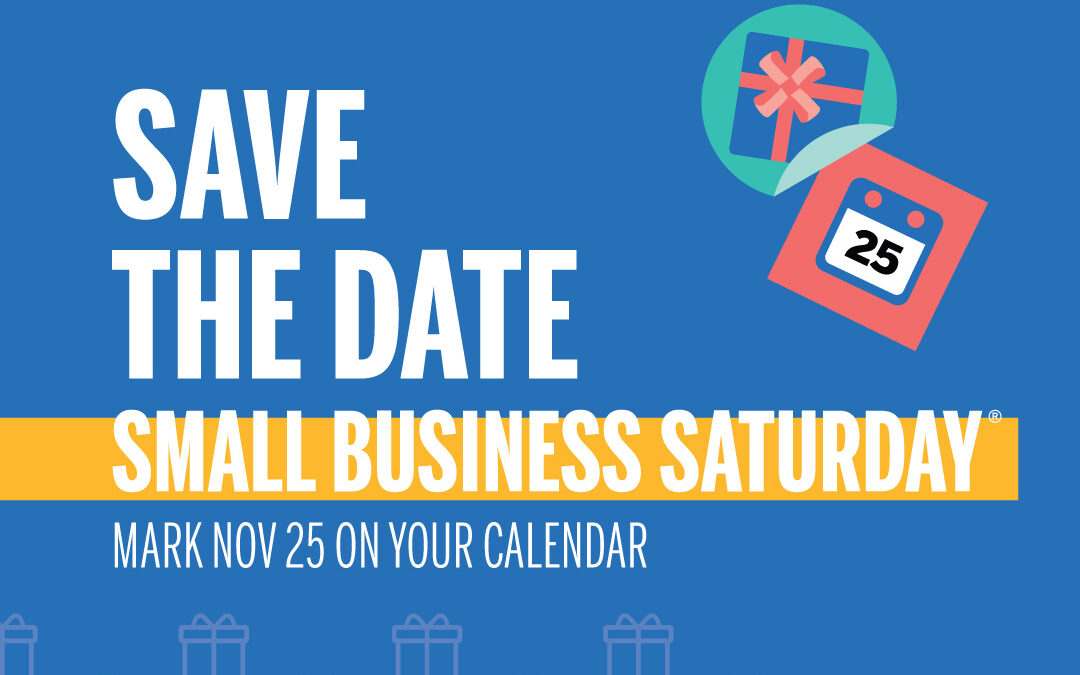 Shop With Us On Small Business Saturday Nov. 25